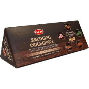 imageSMUDGING Indulgence Masala Incense KIT  Palo Santo Premium Incense Blends ampamp Chakras Energy Balancing Bracelet  Assorted Fragrance of Sandal Cinnamon Myrrh Arruda Rose
