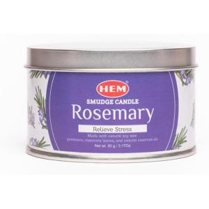 imageHEM Scented Smudge Candles for Cleansing House  32 Oz Natural Soy Candles with Crystals Inside  Long Lasting 20 hrs Clean Burn Palo SantoRosemary