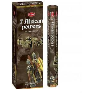 imageHem Seven African Powers Incense Sticks 120 Sticks 6 Boxes Inside  9 Inches Long 20g per Box  Perfect for Meditation Rituals ampamp Cleansing Promoting Balance Connection and Protection
