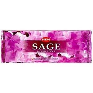 imageHEM Salvia Sage Incense Sticks 120 Sticks 6 X 20 Sticks