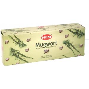 imageHEM Incense Sticks Mugwort Artemisa Mugwort 6 x 20 Sticks