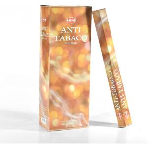 imageHem Anti Tobacco Incense Sticks 120 Sticks 6 Boxes Inside  9 Inches Long 20g per Box  Perfect for  Eliminate Lingering Tobacco Odors and Revitalize Your Space with A FreshHarmonious Scent