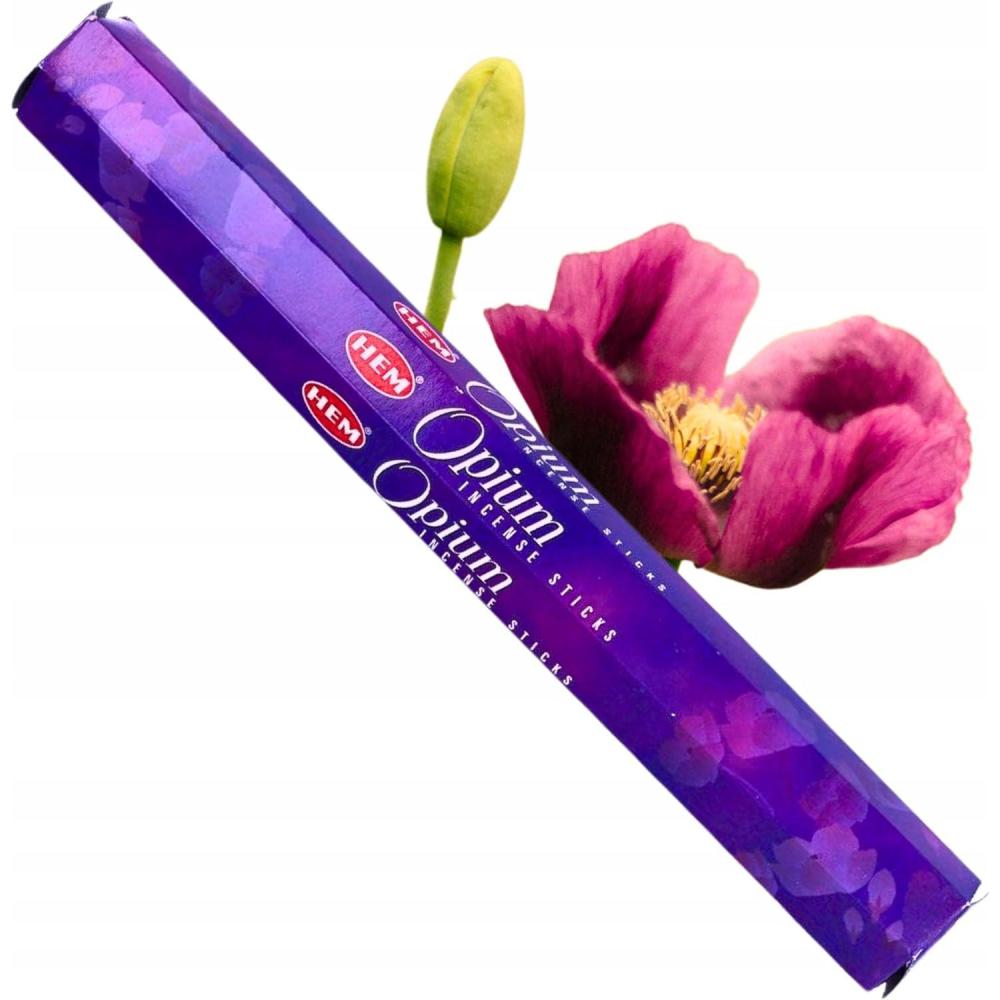 imageHEM Frankincense Incense 6 Packs of 20 Incense Sticks 120 TotalOpium