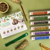 imageCleansing Collection 6 White Sage Incense Blends  Yerba Santa Black Sage Eucalyptus Lavender Blue Sage ampamp Royal Sage Incense Sticks with Holder Premium Brown Incense Sticks