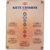 imageHem Seven Chakras Incense Sticks 140 Sticks 7 Boxes Inside  9 Inches Long  Perfect for Meditation  Rituals  Cleansing  Promotes Balance and Harmony 