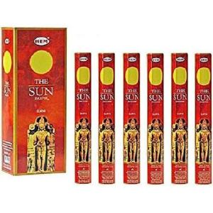 imageHEM The Sun Incense Sticks Surya 6 Packs