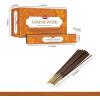 image:imageHEM Sandalwood Incense Sticks 100g  Premium Aromatic Fragrance for Relaxation Meditation and Spiritual Purity  LongLasting EcoFriendly and Handcrafted Agarbatti for Home amp Office