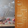 image:imageHEM Sandalwood Incense Sticks 100g  Premium Aromatic Fragrance for Relaxation Meditation and Spiritual Purity  LongLasting EcoFriendly and Handcrafted Agarbatti for Home amp Office