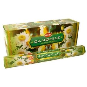 image:image1 X Camomile  Box of Six 20 Stick Tubes 120 Sticks Total  HEM Incense