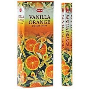 image:image1 X Vanilla Orange  Box of Six 20 Stick Tubes  HEM Incense