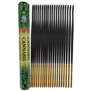 image:imageCannabis  20 Stick Hex Tube  HEM Incense