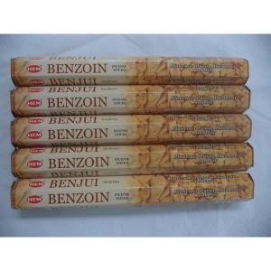 image:imageHEM Benzoin 100 Incense Sticks 5 x 20 stick packs