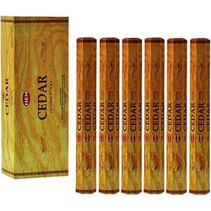 image:imageHEM Cedar 100 Incense Sticks 5 x 20 stick packs