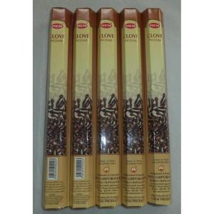 image:imageHEM Clove 100 Incense Sticks 5 x 20 stick packs