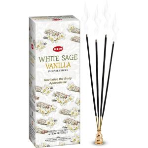 image:imageHEM White Sage Vanilla Incense Sticks