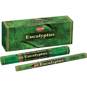 image:imageHem Eucalyptus  20 Stick Hex Tube  Hem Incense