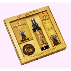 image:imageHem YOG Chakra Premium Masala Incense Gift Box with Cones Sticks Refresher and Burning Holder