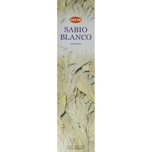 image:imageWhite Sage 16 Inches Tall  60 Jumbo Sticks Box  HEM Incense