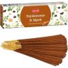image:imageHEM Frankincense amp Myrrh Natural Masala Cleansing Incense Sticks  100g  LongLasting Fragrance for Stress Relief amp Relaxation  3045 Min Burn Time