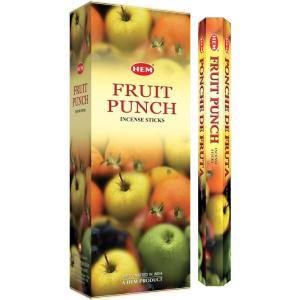 image:imageHEM Fruit Punch Incense Sticks  for Home Freshness Positive Energy amp Meditation  Handcrafted amp Low Smoke  Pack of 120 Sticks  Burning Time 3540 Minutes