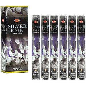 image:imageHem Silver Rain  Box of Six 20 Gram Tubes Incense