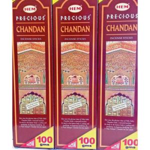 image:imageHEM Precious Chandan Incense Sticks  100g Boxes  Sandalwood 3