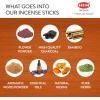image:imageHEM Precious Amber Incense Cones  Pack of 12 Boxes  Soothing Warm Resinous Aroma for Meditation Relaxation amp Home Fragrance  Made in India