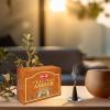 image:imageHEM Precious Amber Incense Cones  Pack of 12 Boxes  Soothing Warm Resinous Aroma for Meditation Relaxation amp Home Fragrance  Made in India