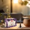 image:imageHem Incense Cones  Natural Aromatic Blend for Purification Protection amp Spiritual Wellness  LongLasting Aroma White Sage Palo SantoDragon Blood SandalwoodFrankincense MyrrhLavender
