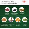 image:imageHem Incense Cones  Natural Aromatic Blend for Purification Protection amp Spiritual Wellness  LongLasting Aroma White Sage Palo SantoDragon Blood SandalwoodFrankincense MyrrhNight Queen