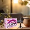 image:imageHem Incense Cones  Natural Aromatic Blend for Purification Protection amp Spiritual Wellness  LongLasting Aroma White Sage Palo SantoDragon Blood SandalwoodFrankincense MyrrhSageSalvia