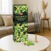 image:imageHEM Patchouli Vanilla Incense Sticks  for Home Freshness Positive Energy amp Meditation  Handcrafted amp Low Smoke  Pack of 120 Sticks  Burning Time 3540 Minutes