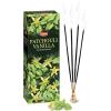 image:imageHEM Patchouli Vanilla Incense Sticks  for Home Freshness Positive Energy amp Meditation  Handcrafted amp Low Smoke  Pack of 120 Sticks  Burning Time 3540 Minutes