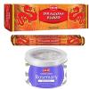 image:imageHEM Dragons Blood Incense Sticks 120 Count  HEM Rosemary Smudge Candle 32 oz Soy with Crystals 20 Hrs Burn  Cleansing Stress Relief Yoga amp Meditation Combo
