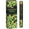 image:imageHEM Patchouli Vanilla Incense Sticks  for Home Freshness Positive Energy amp Meditation  Handcrafted amp Low Smoke  Pack of 120 Sticks  Burning Time 3540 Minutes