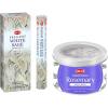 image:imageHEM White Sage Incense Sticks 100 Count  Natural Air Purifying Aromatherapy for Meditation amp Relaxation  HEM Smudge Candle Rosemary 32 Oz Soy with Crystals Long 20 Hr Burn