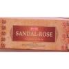 image:imageSandal Sandalwood Rose  Box of Six 20 Stick Tubes  Hem Incense Hand Rolled in India