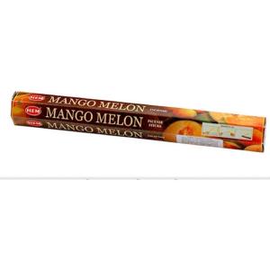 image:imageHem Precious Mango Melon Incense Sticks  for Home Freshness Positive Energy amp Meditation  Handcrafted amp Low Smoke  Pack of 120 Sticks  Burning Time 3540 Minutes