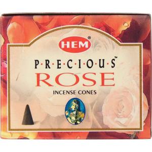 image:imageHEM Precious Rose Incense Cones  Pack of 12