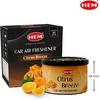 image:imageHem Car Air Freshener  Natural Car Perfume  Refreshing amp LongLasting Fragrance  Easy to Use amp Compact Design that Perfectly Fits  Ideal for OntheGo Air Freshening Pack of 2 Citrus Breeze
