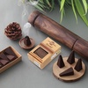 image:imageSacred Elements Organic Incense Cones  Red Rose Scent Pack of 4  Natural Aromatherapy for Relaxation Meditation amp Home Fragrance  Handcrafted Low Smoke LongLasting AromaSandal