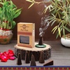 image:imageSacred Elements Organic Incense Cones  Red Rose Scent Pack of 4  Natural Aromatherapy for Relaxation Meditation amp Home Fragrance  Handcrafted Low Smoke LongLasting AromaRed Rose