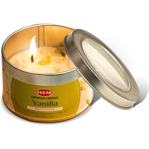 image:imageHEM Patchouli Crystal Candle  90g 317 oz  Long Burning 1820 Hrs  Aromatherapy Candle for Meditation Energy Cleansing amp Relaxation  Natural Scented Wax  Pack of 1Vanilla