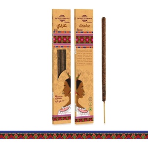 image:imageSacred Elements Citronella Incense Sticks Pack of 2  Organic Handcrafted Incense  Long Burn Up to 4 Hours  Fresh Citrus Aroma for Patio Balcony amp Indoor Use  Low SmokeRossa